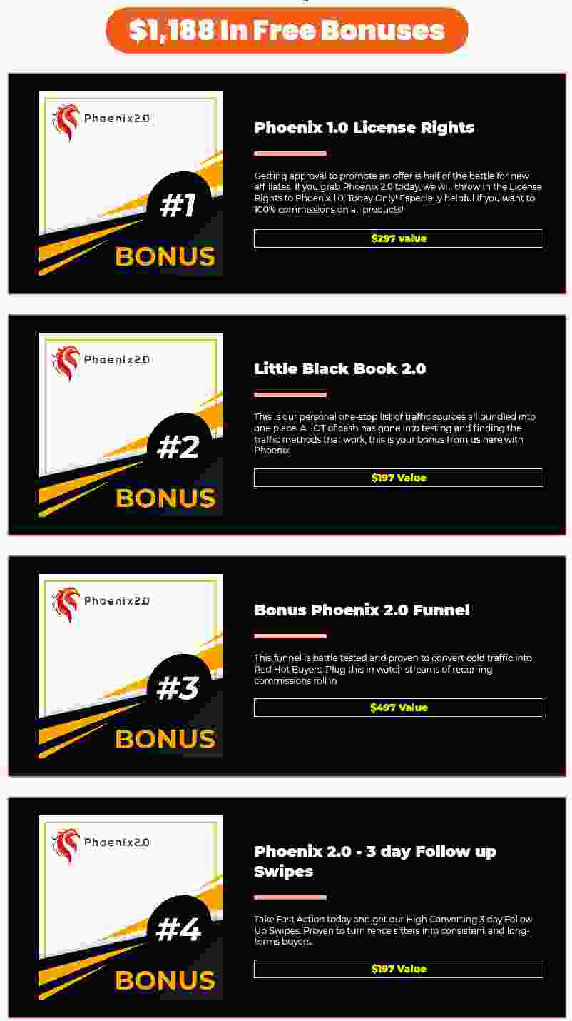 Phoenix-2 0-Bonuses